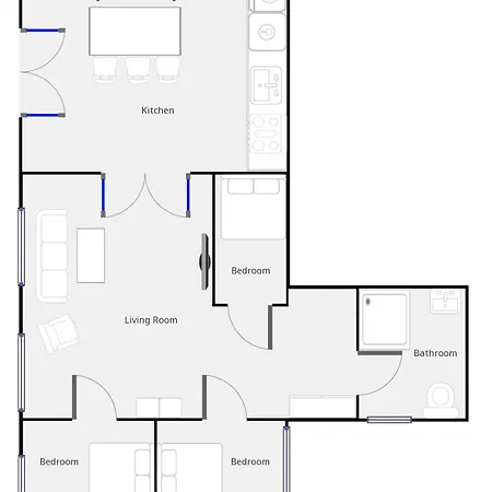 Churchill 3br By Daniel&jacob's Appartement